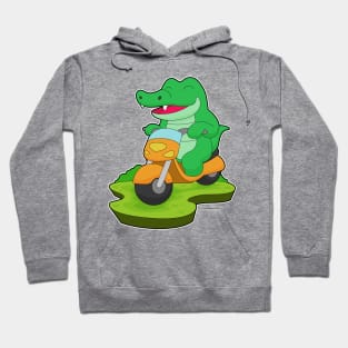 Crocodile Motorcycle Hoodie